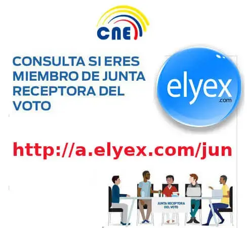 miembro junta receptora voto delegado mesa elecciones