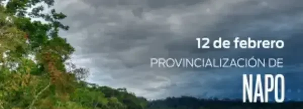 Provincialización de Napo - 12 de febrero