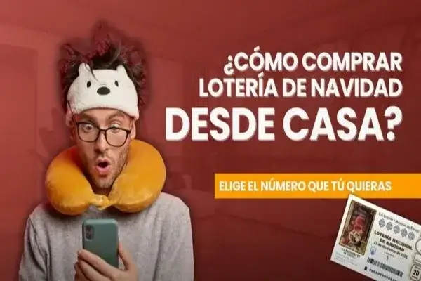 Comprar Lotería de Navidad desde casa
