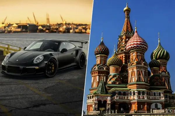 Los dueños de un Porsche en Rusia no pueden encender su coche