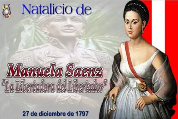 Natalicio de Manuela Sáenz