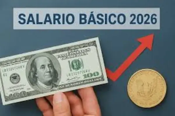 Salario básico sube en 2026