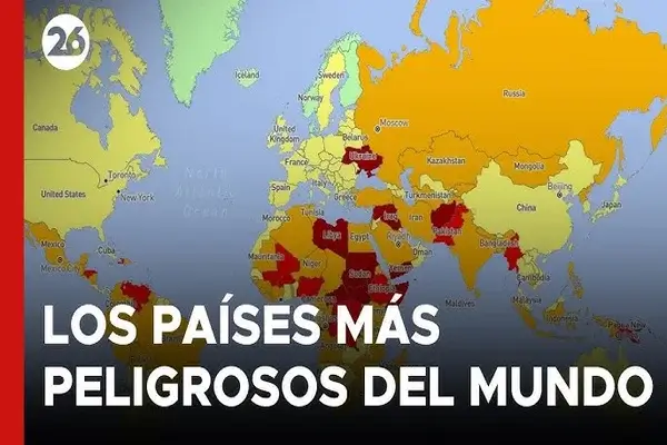 países más peligrosos del mundo
