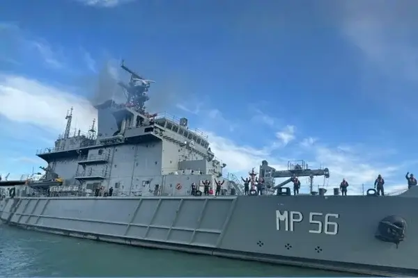 Buque de guerra repotenciado llegará a Ecuador