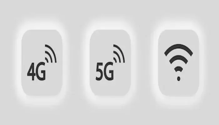 5G 4G o Wi Fi