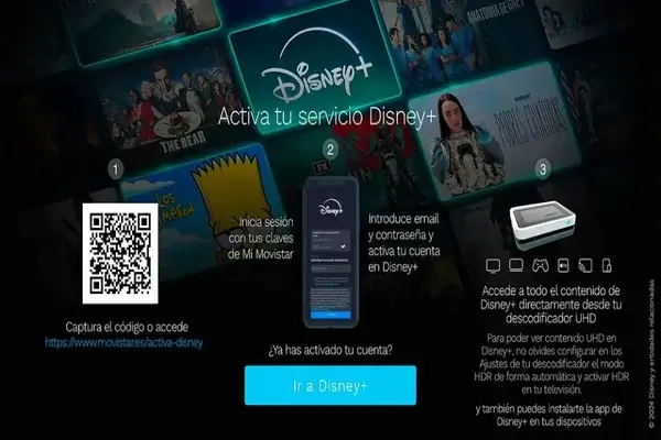 Activar Disney en Movistar sin problemas