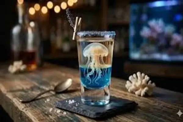 Guía para preparar el shot Medusa un cóctel visual e impactante