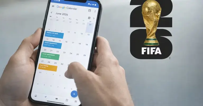 Cómo añadir todos los partidos del mundial directamente en tu calendario