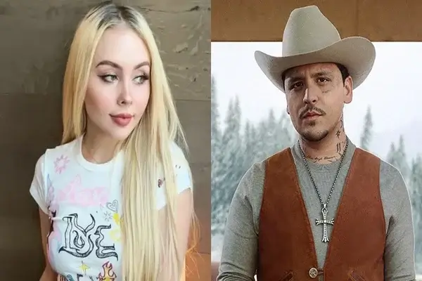 Maya Nazor señalada como quinta amante de Christian Nodal