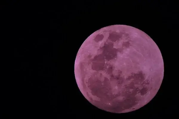 Ya está aquí la Luna rosa
