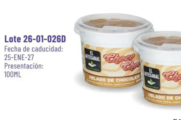 Arcsa advierte sobre helados contaminados en Ecuador