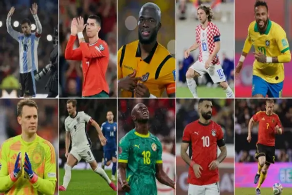El Mundial será el último baile de 10 grandes estrellas del fútbol