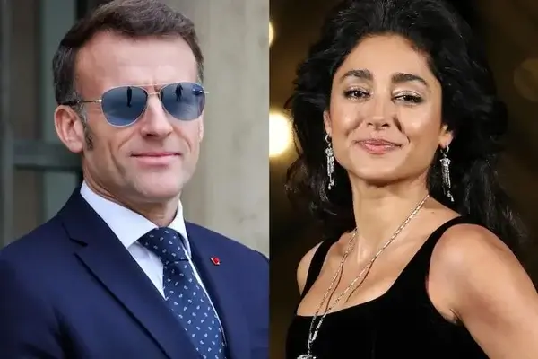 Emmanuel Macron es vinculado con una actriz iraní