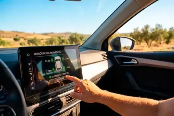 El botón en la pantalla de tu coche que deberías pulsar