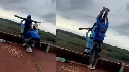 Hombres lanzaron a una joven al vacío sin cuerda en Brasil