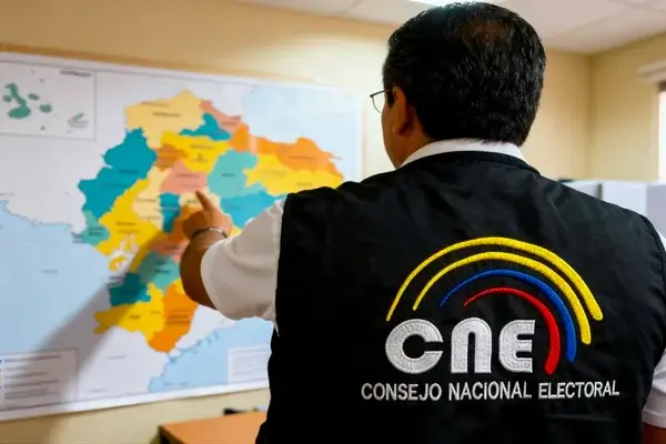Mapa electoral para las seccionales de Ecuador