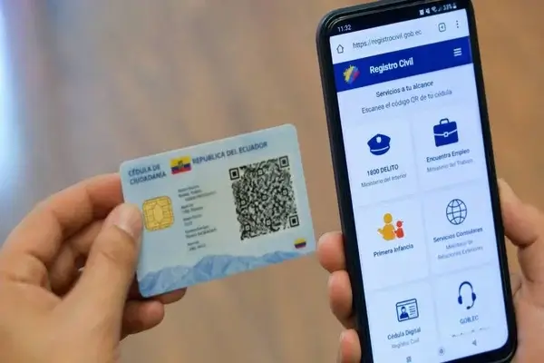 Qué puedes hacer con el código QR de tu cédula ecuatoriana
