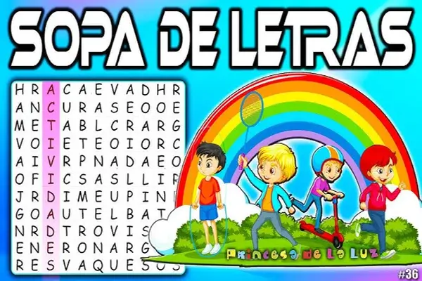 Sopa de Letras para Niños