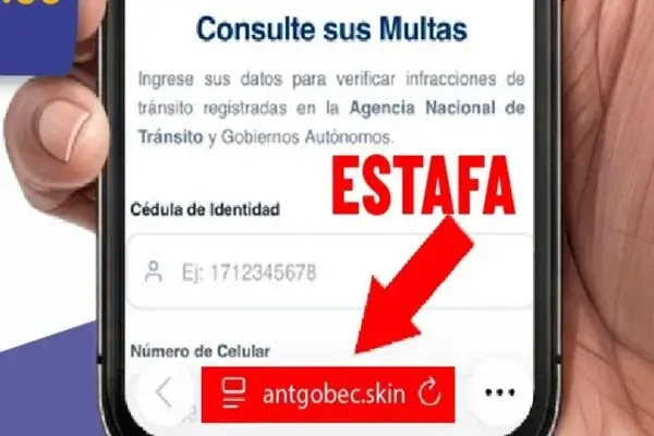 ANT alerta sobre intento de estafa