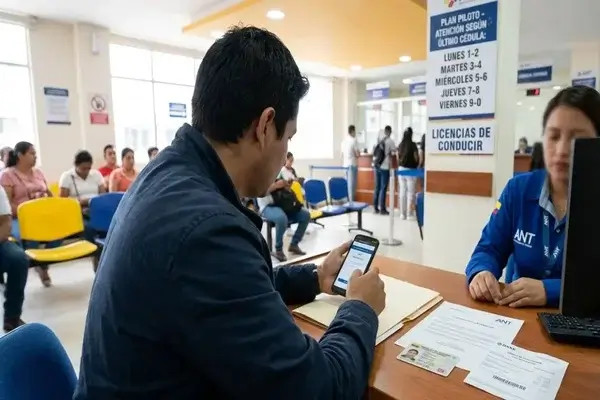 ANT cambia la atención para obtener licencias de conducir