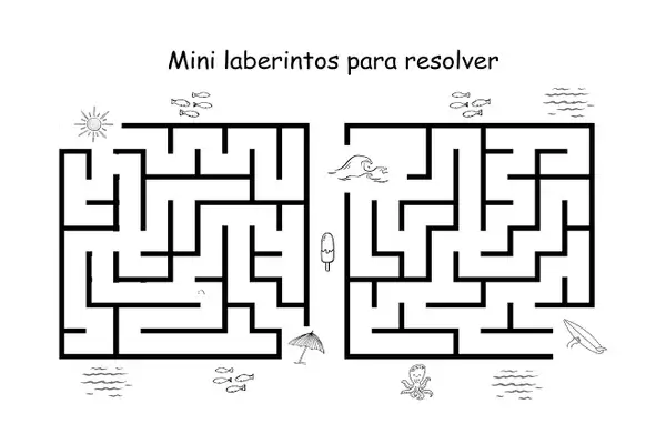 Laberintos para Imprimir