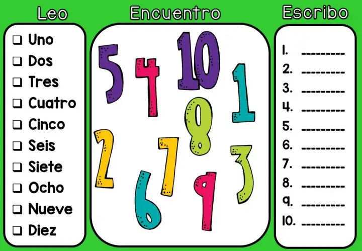 Leo y Escribo los Números en Letras