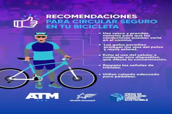 Recomendaciones para ciclistas en Ecuador