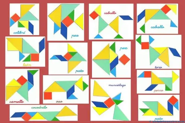 Tangram para Imprimir