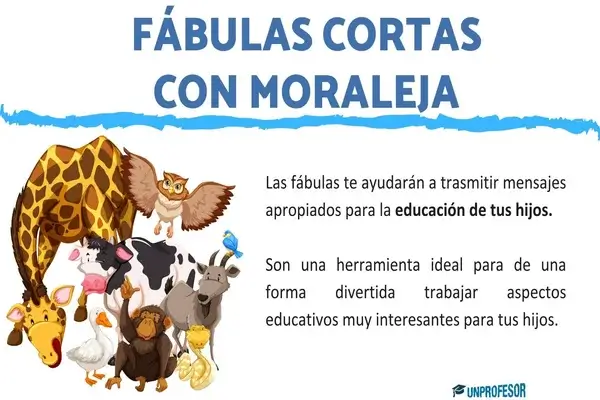 Fábulas Cortas con Moraleja