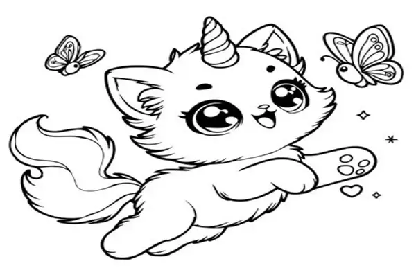 Gatitos para Colorear