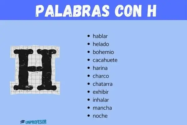 Palabras con H