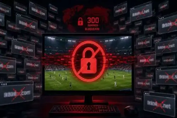 webs de fútbol pirata dejan de funcionar