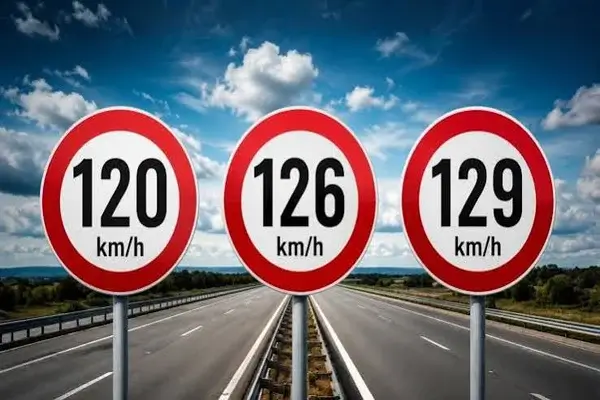 Cómo saber si un radar multa a 120, 126 o 129 km/h