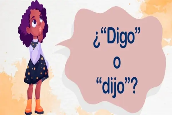 Digo o Dijo