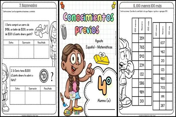 Repaso Semana 1 Cuarto Grado