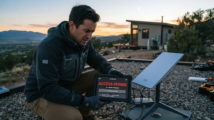 cambiar tu antena Starlink por la nueva V5 no es buena idea